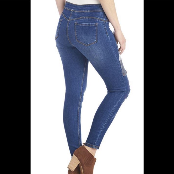 Coco + Carmen Jeans Nwt Coco Carmen Omg Patchwork Skinny Jean Xxl